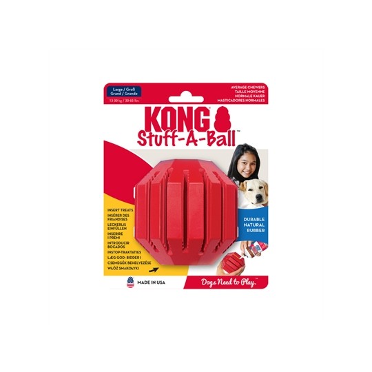 Kong Stuff A Ball Rubber Rood