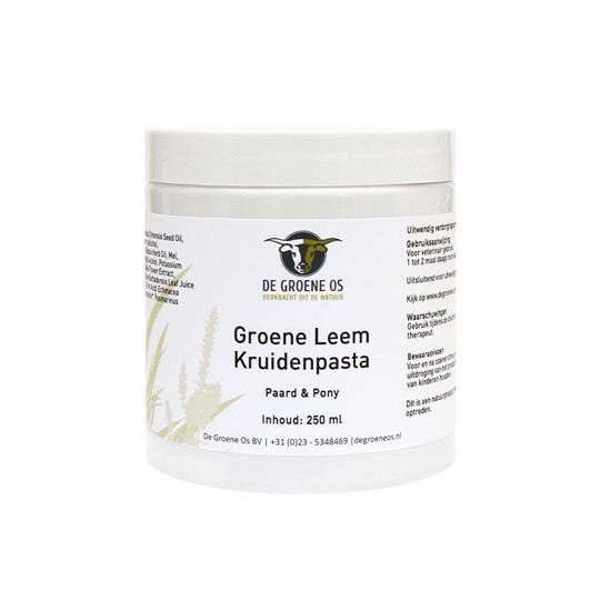 De Groene Os Groene Leem Kruidenpasta