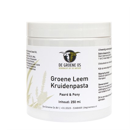 De Groene Os Groene Leem Kruidenpasta