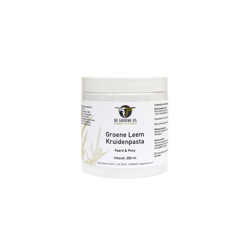 De Groene Os Groene Leem Kruidenpasta