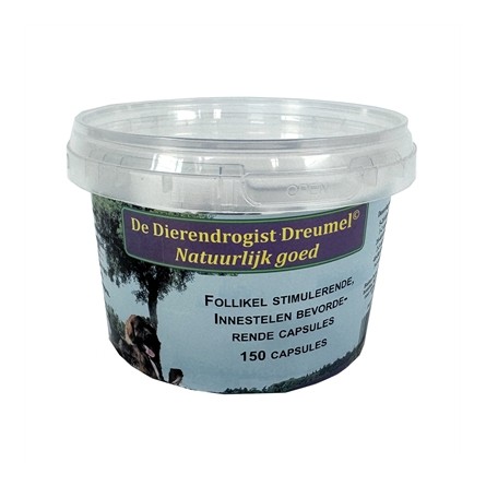 Dierendrogist Follikel Stimulerend / Innestelen Bevorderende Capsules