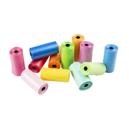 Merkloos Poopi-Dog Poepzakjes Regenboog Kleuren