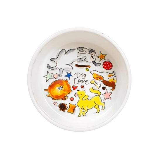 Blond Amsterdam Voerbak Dog Love