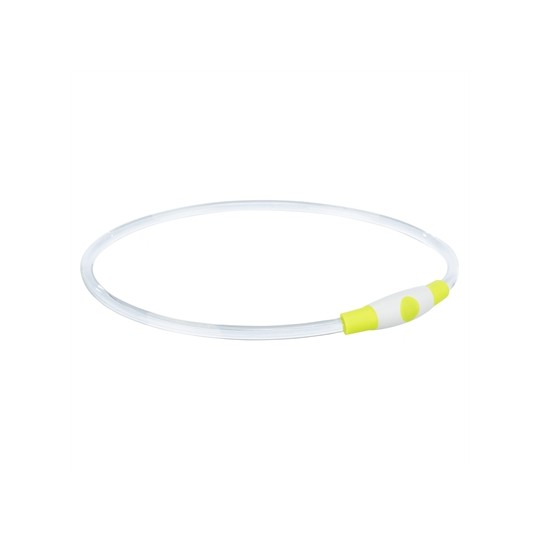 Trixie Lichtgevende Halsband Usb Flash Light Oplaadbaar Tpu Groen