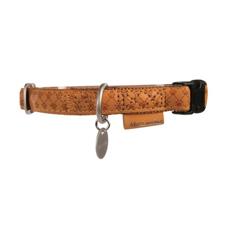 Macleather Halsband Bruin