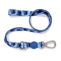 Morso Hondenriem Verstelbaar Gerecycled Splash Blauw