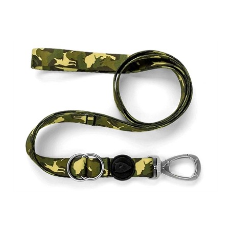 Morso Hondenriem Verstelbaar Gerecycled Full Metal Dog Bruin