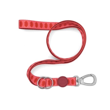 Morso Hondenriem Verstelbaar Gerecycled Lipstick Roze