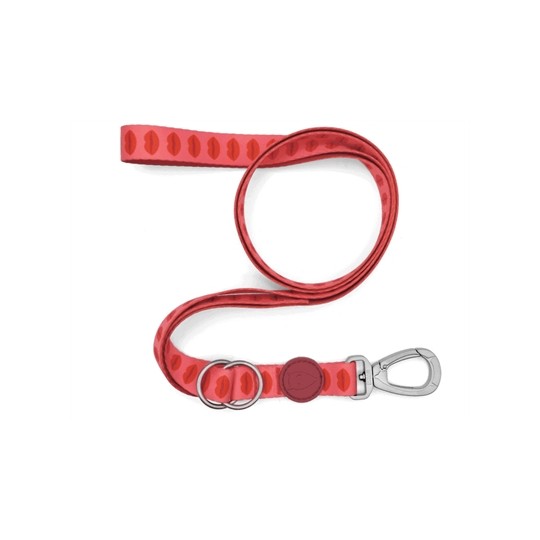 Morso Hondenriem Verstelbaar Gerecycled Lipstick Roze