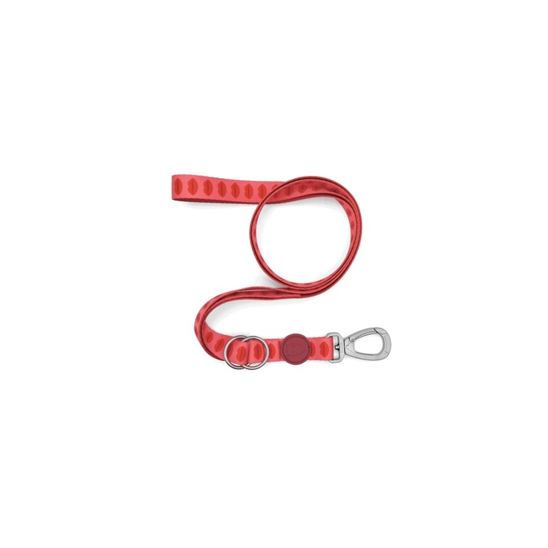 Morso Hondenriem Verstelbaar Gerecycled Lipstick Roze