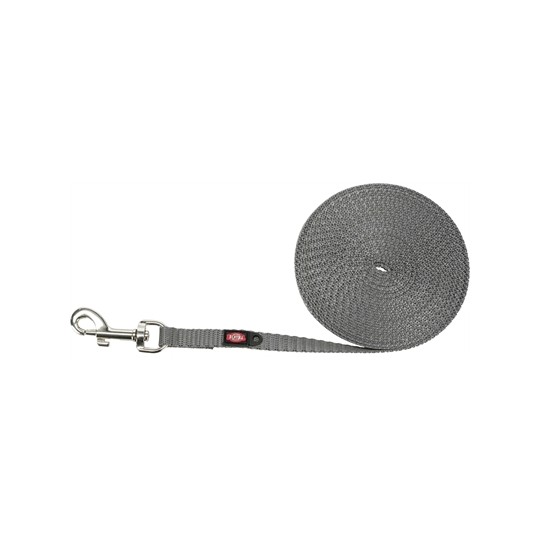 Trixie Hondenriem Sleeplijn Extra Licht Voor Kleine Hond Grafiet Grijs