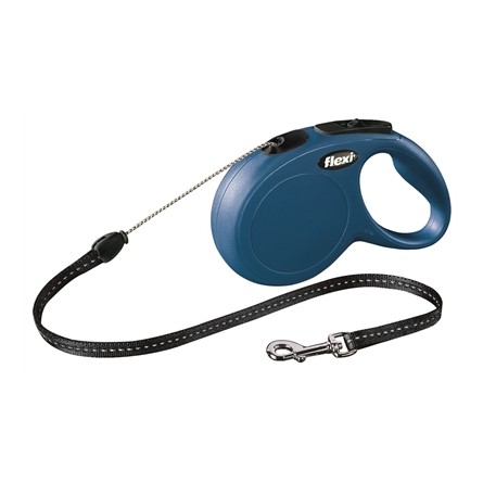 Flexi Rollijn Classic Cord Blauw