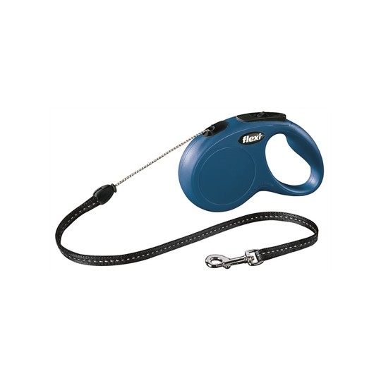 Flexi Rollijn Classic Cord Blauw