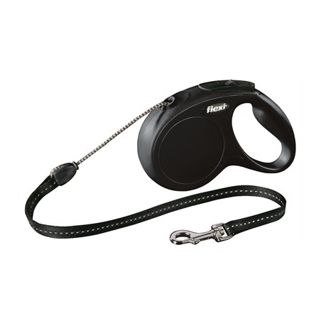 Flexi Rollijn Classic Cord Zwart