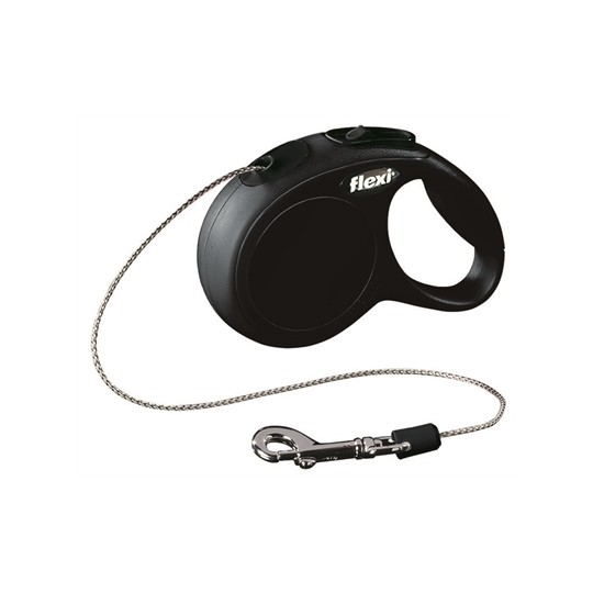 Flexi Rollijn Classic Cord Zwart