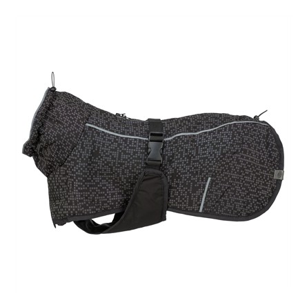 Trixie Hondenjas Limoux Reflect Zwart / Grijs