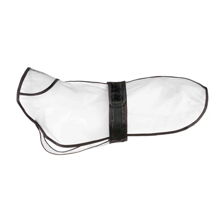 Trixie Regenjas Tarbes Transparant / Zwarte Stroken