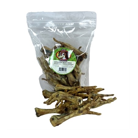 Petsnack Kippenpoten Gerookt Bruin