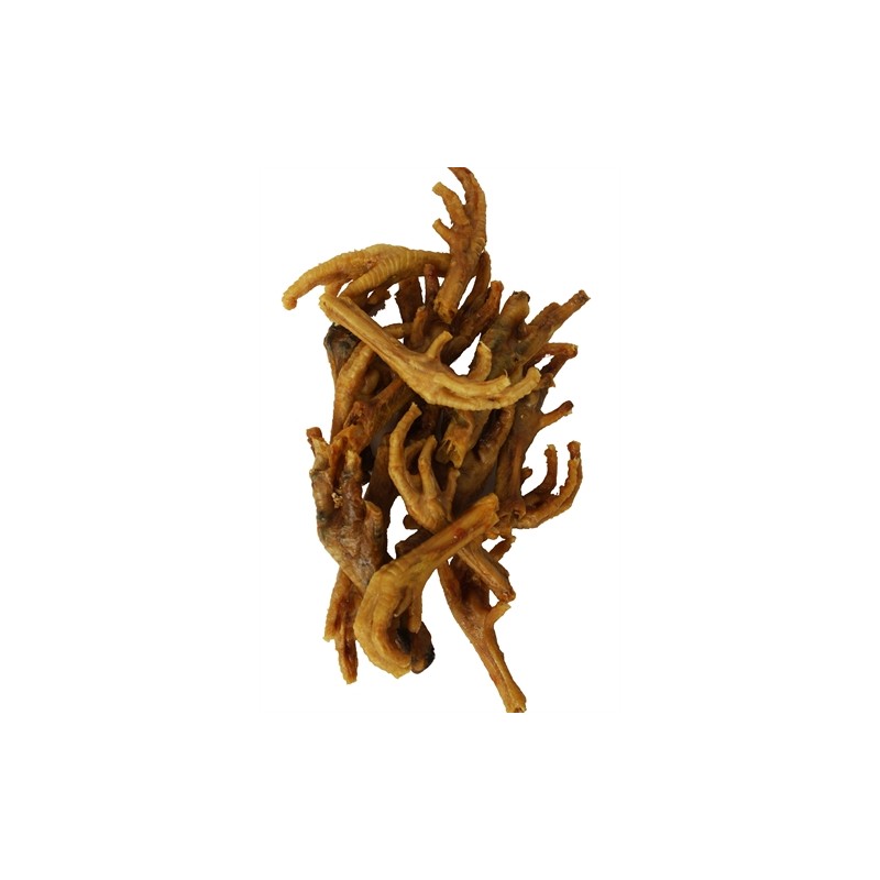 Petsnack Kippenpoten Gerookt Bruin