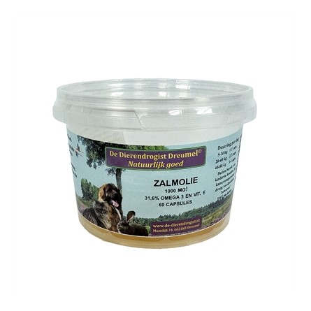 Dierendrogist Zalmolie Capsules